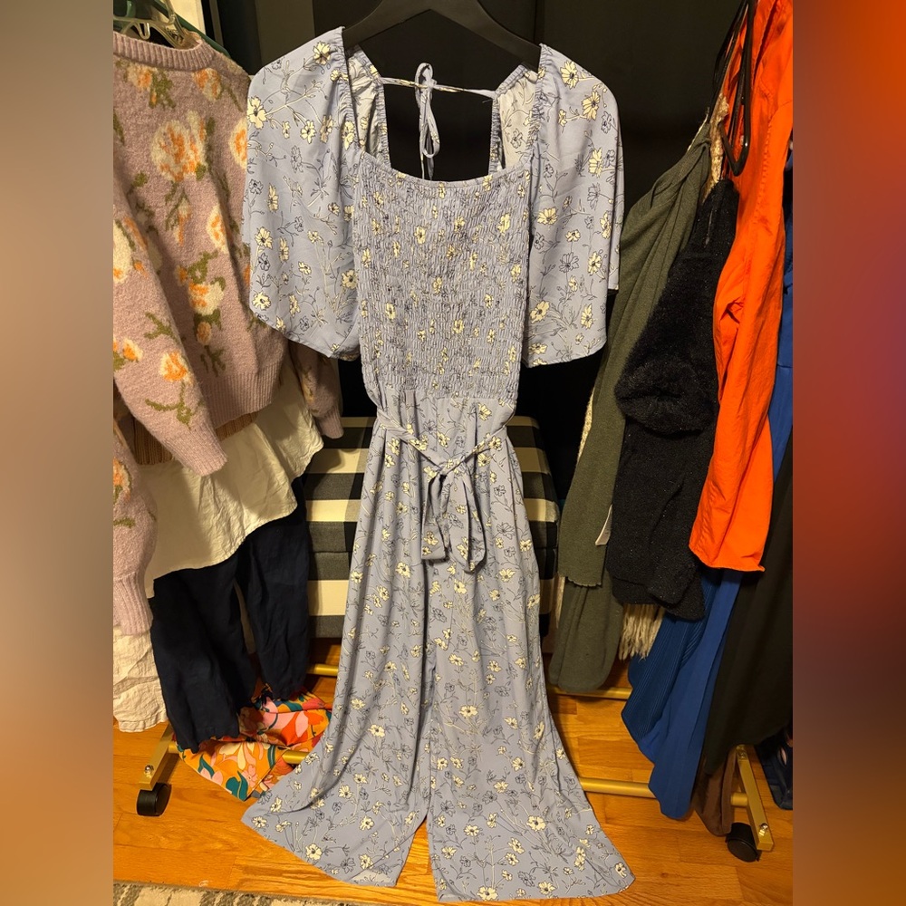 Floral Jumpsuit